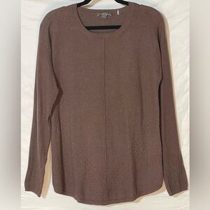 Metric Brown Knit Sweater